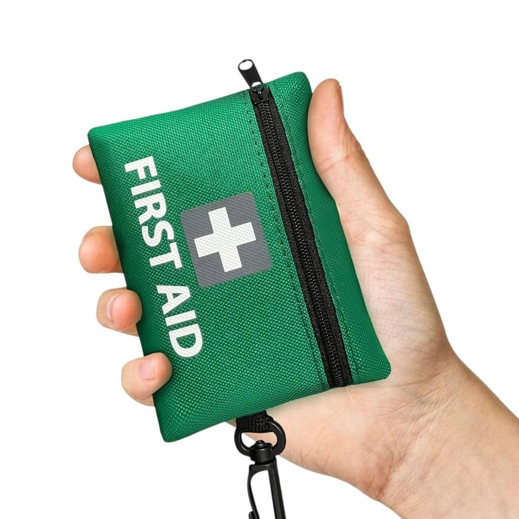 Mini First Aid Kit Emergency Medical Travel Car Home Outdoor Compact 43pcs