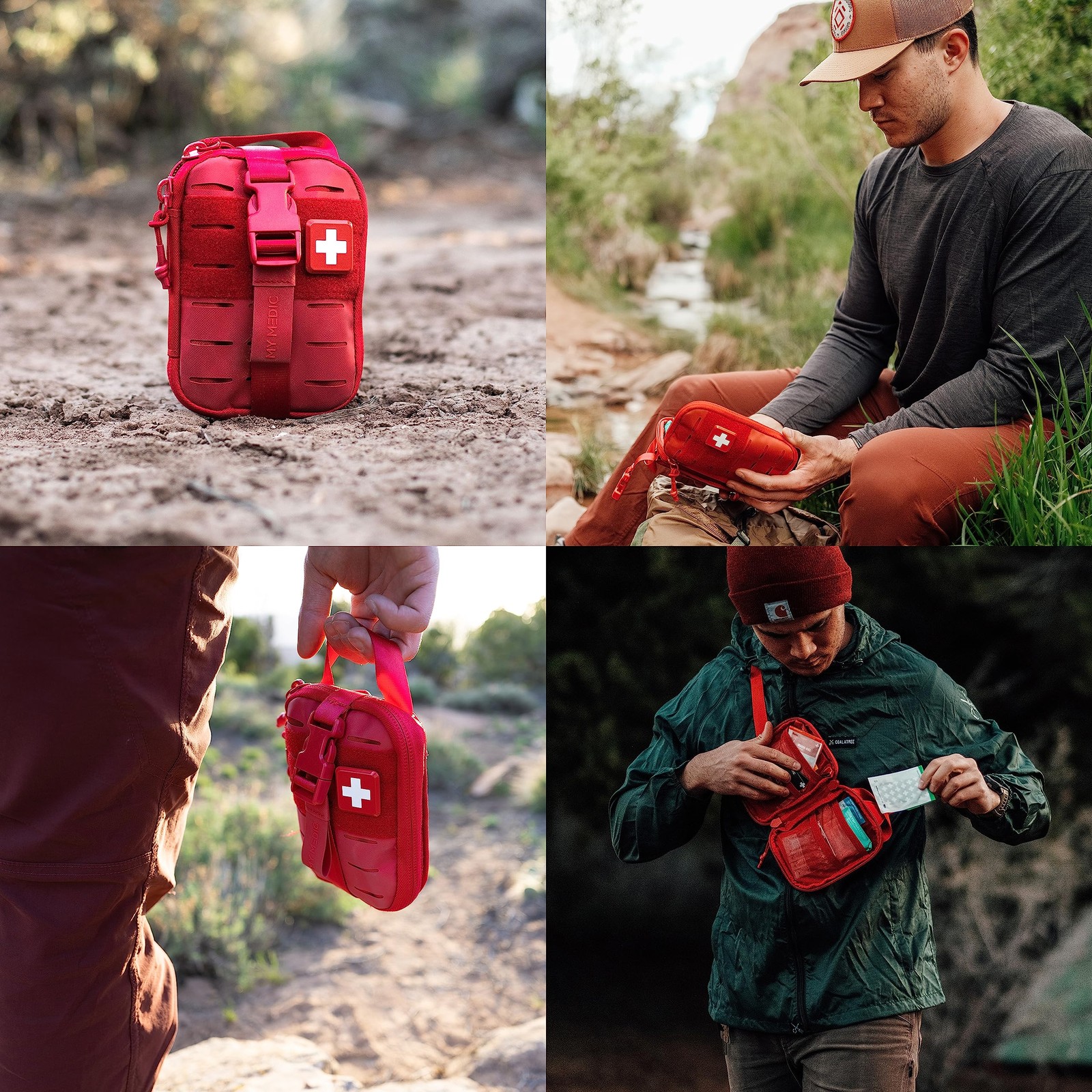 Sidekick – Camping Hiking and Backpacking First Aid Kit – 70 Items – HSA and …