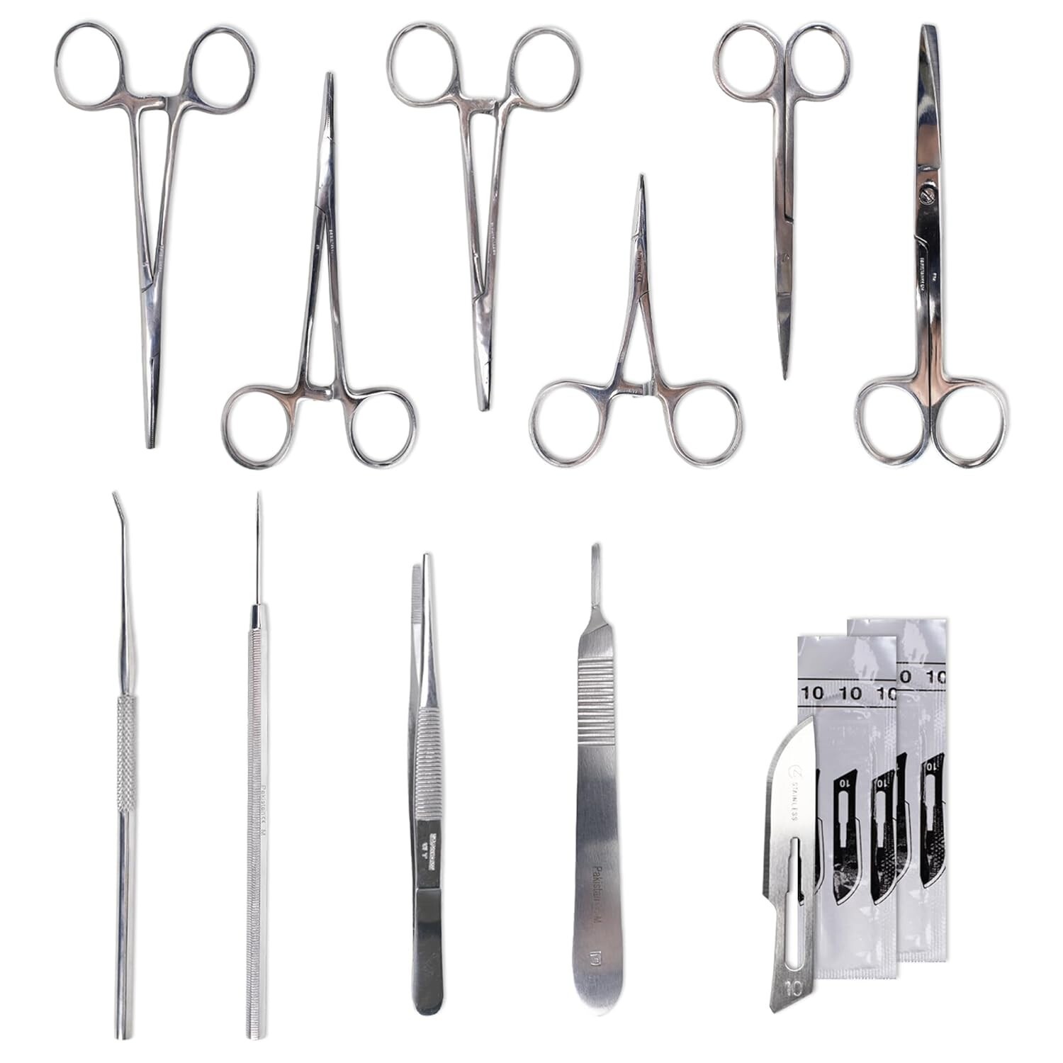 Dissecting Kit, 10 instruments, w/Case