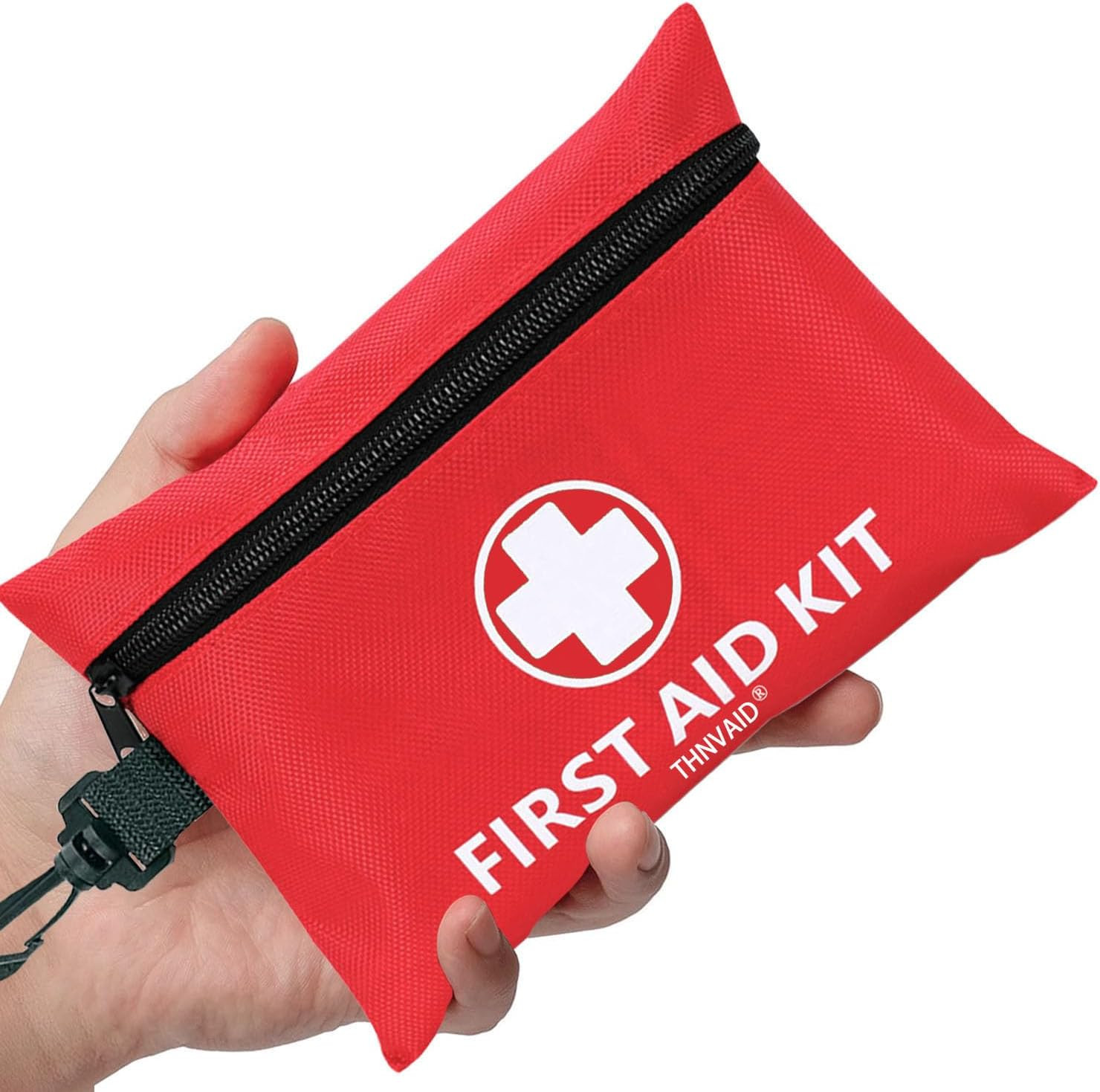 Mini First Aid Kit – 147 Piece Small First Aid Kit,With Rotatable Buckle Ideal f
