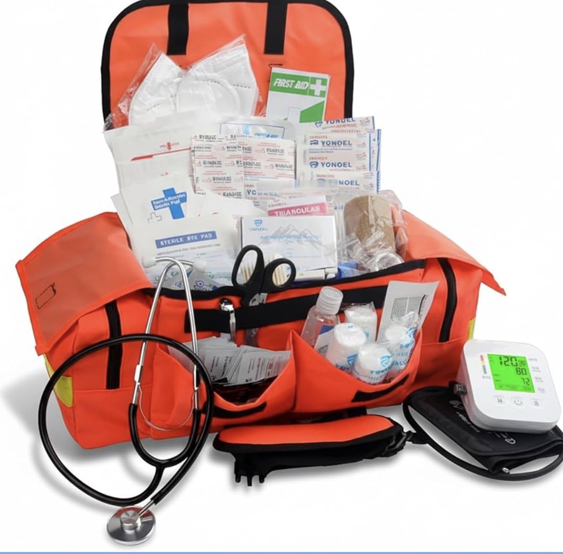 EMT 1st Emergency Responder First Aid Kit | Medical Trauma Bag New with Defect