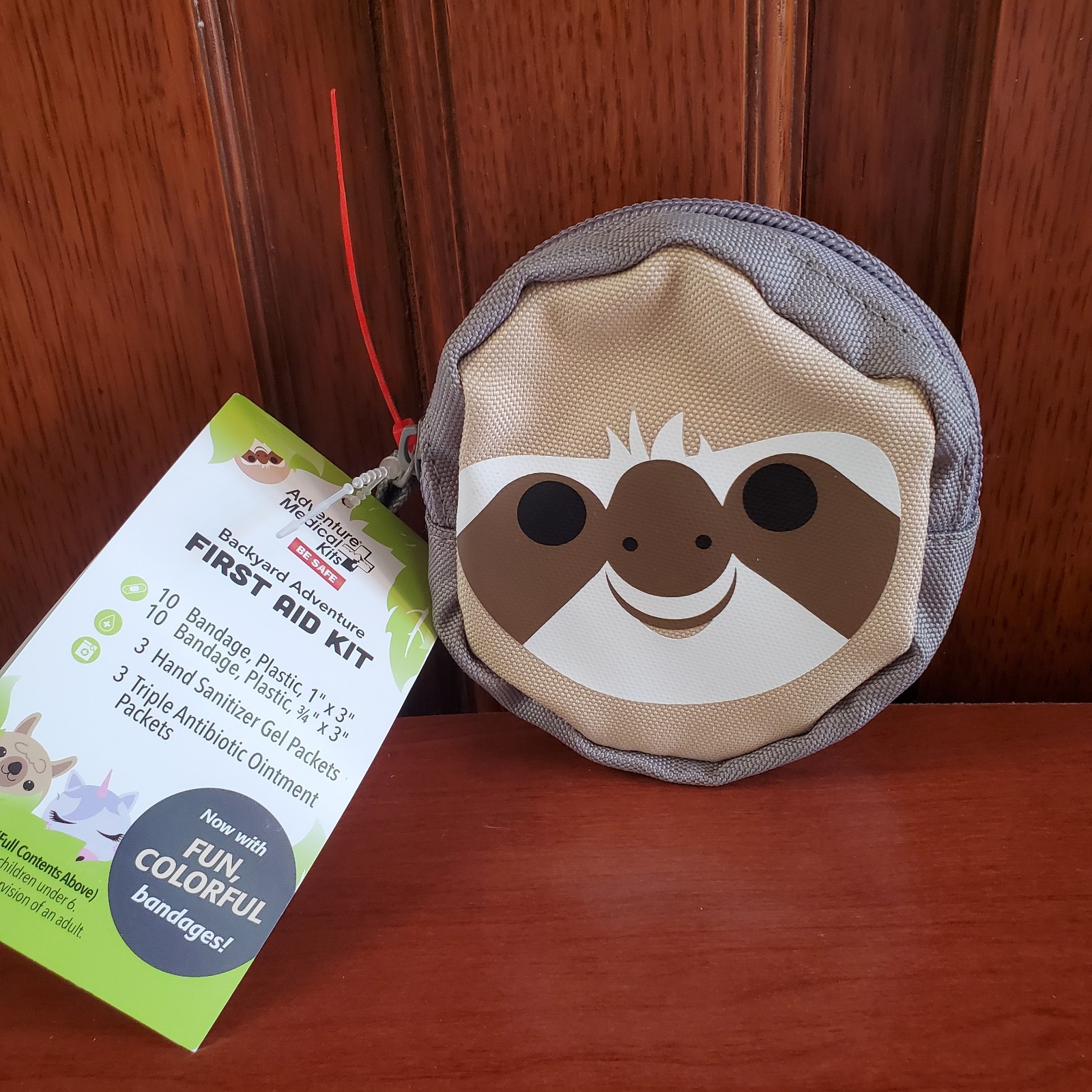 Adventure Medical First Aid Kit, Sloth, 4", NIP