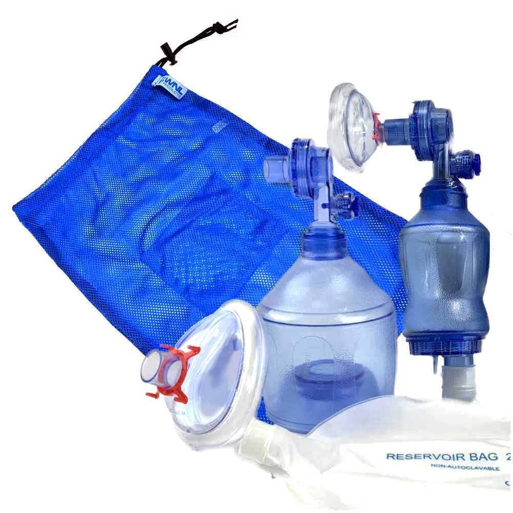5000BVM-COMBO, 1 Practi-BVM Adult/and 1 Infant CPR Trainings , Includes 1 Inf…