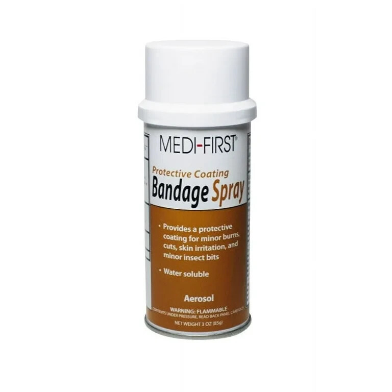 Bandage Spray, Quick Bandage. Wound Care, First Aid, Emergency Care