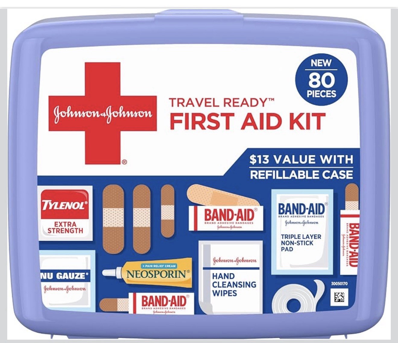 Travel Ready Potable Emergency First Aid Kit