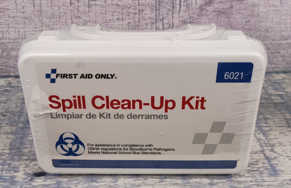 First Aid Only Bodily Fluid Spill Clean Up Kit (6021) NEW – Exp: 2027-08-31
