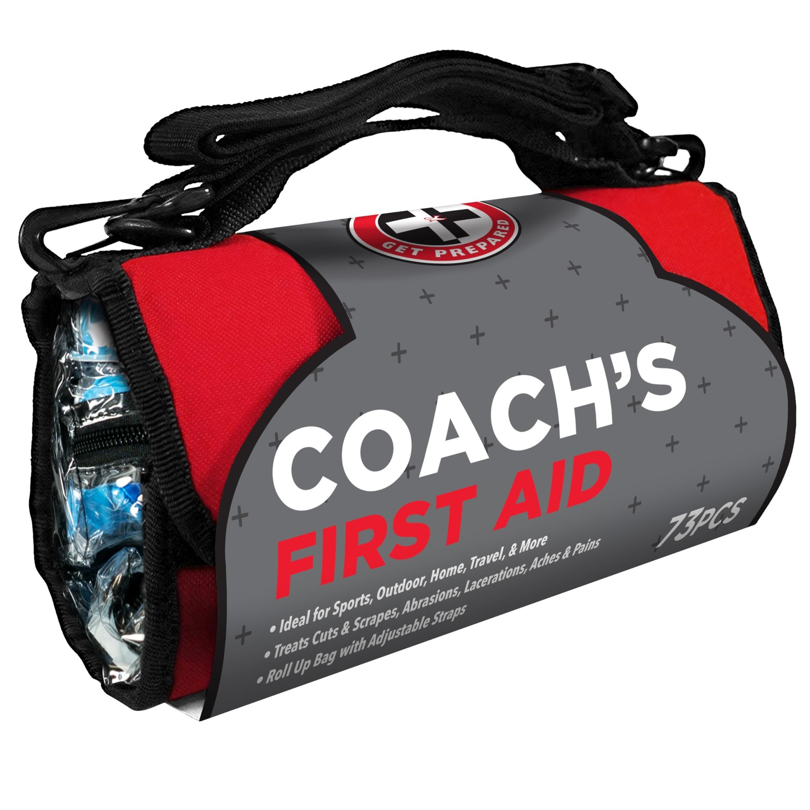 Be Smart Get Prepared 73-Piece Coach’s and Team 73 Piece Set, Multicolor