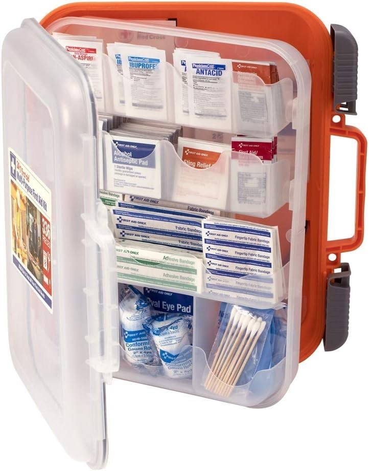 Comprehensive First Aid Kit for Home, Office, and Vehicle – 336 Essential Pieces