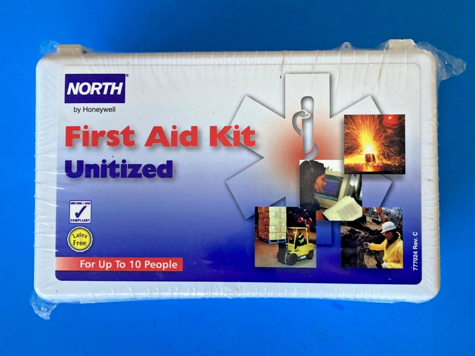 NEW NORTH FIRST AID KIT SEALED UNITIZED EXP. 8/20 (UP TO 10 PEOPLE) GASKET WALL