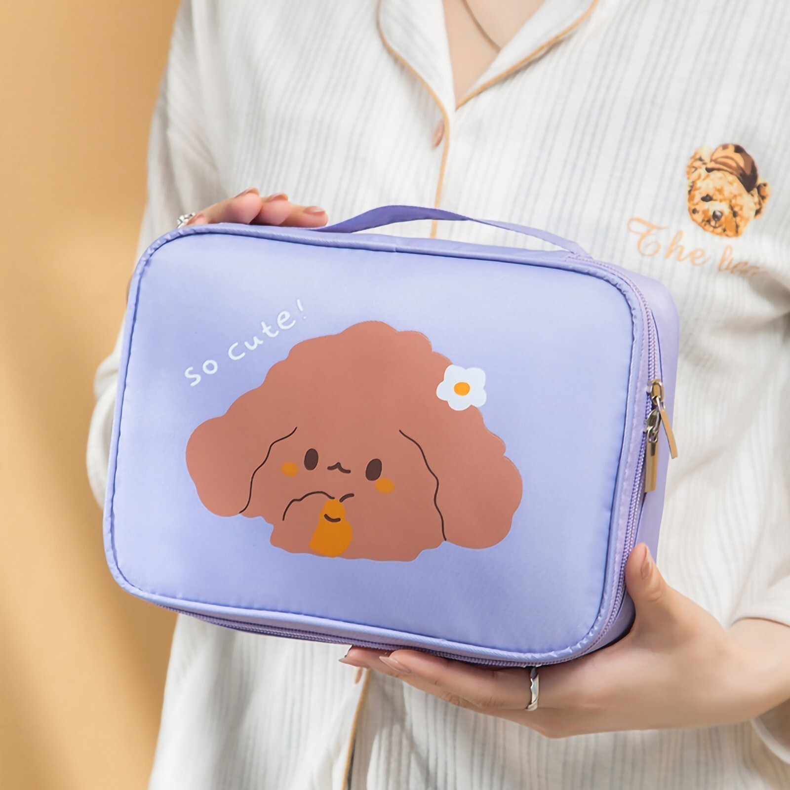 Cosmetic Storage Bag Travel Portable Ladies Waterproof Large Capacity Cute
