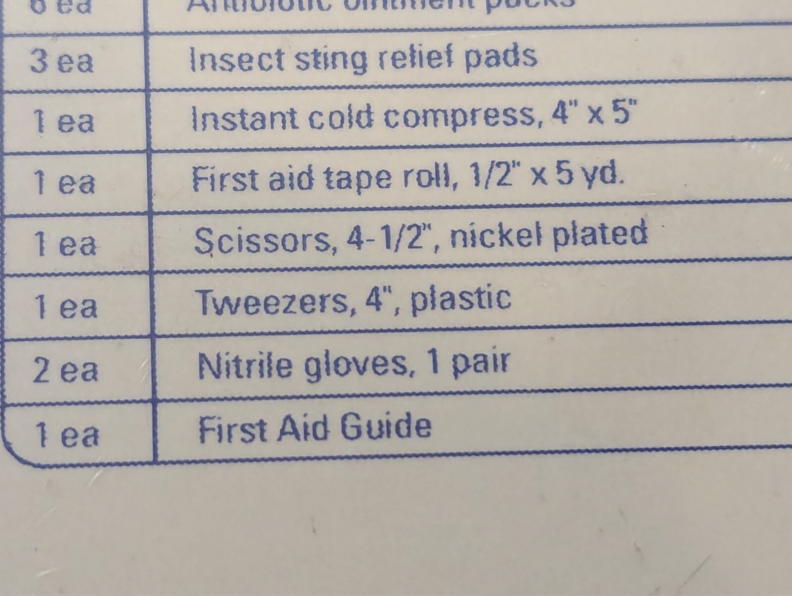 First Aid Only First-Aid Kit 94 Pieces 223-U-RAC exp: 09/2027