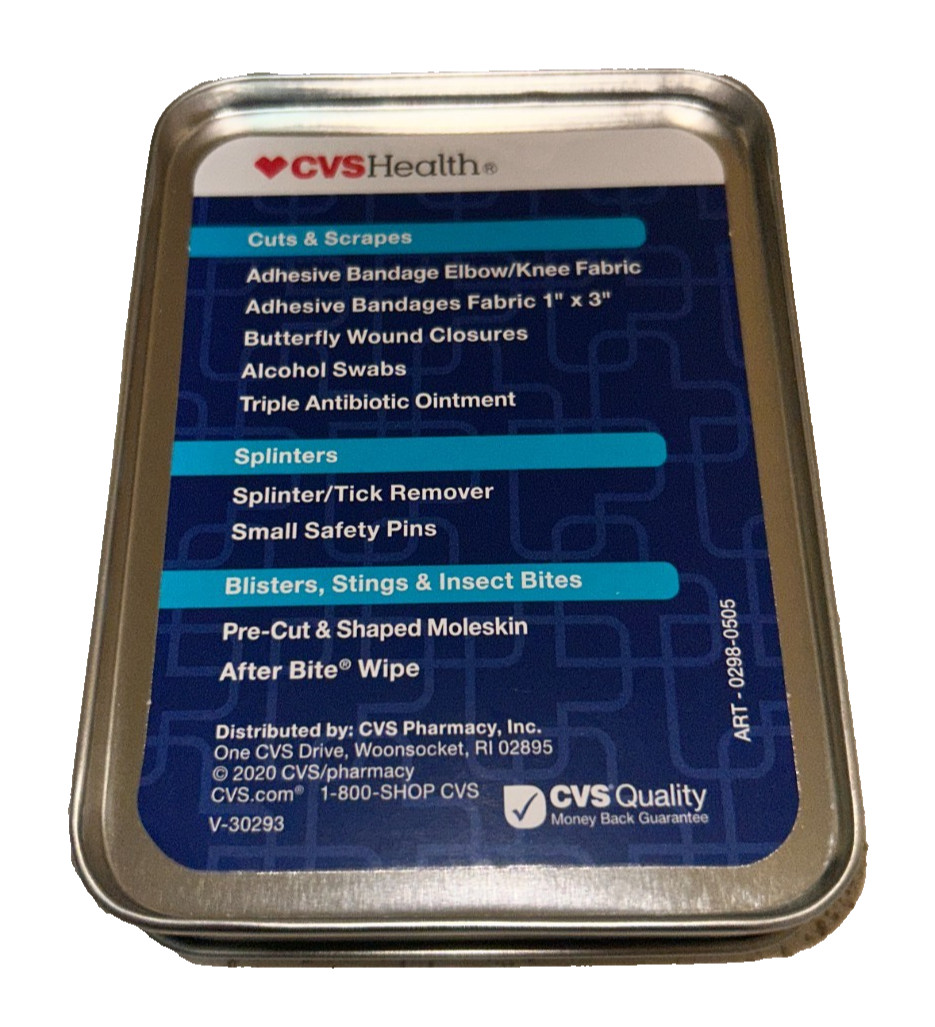 Case of 96 CVS Health On-the-Go Essentials 34 Piece First Aid Kits $800+ Value