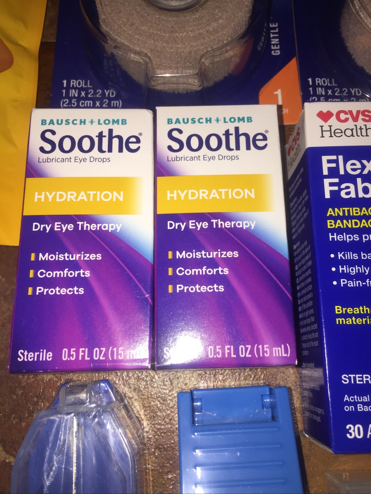 CVS Health Wellness First Aid Thermometer Kit Sunscreen Chap Stick Pill Cutter