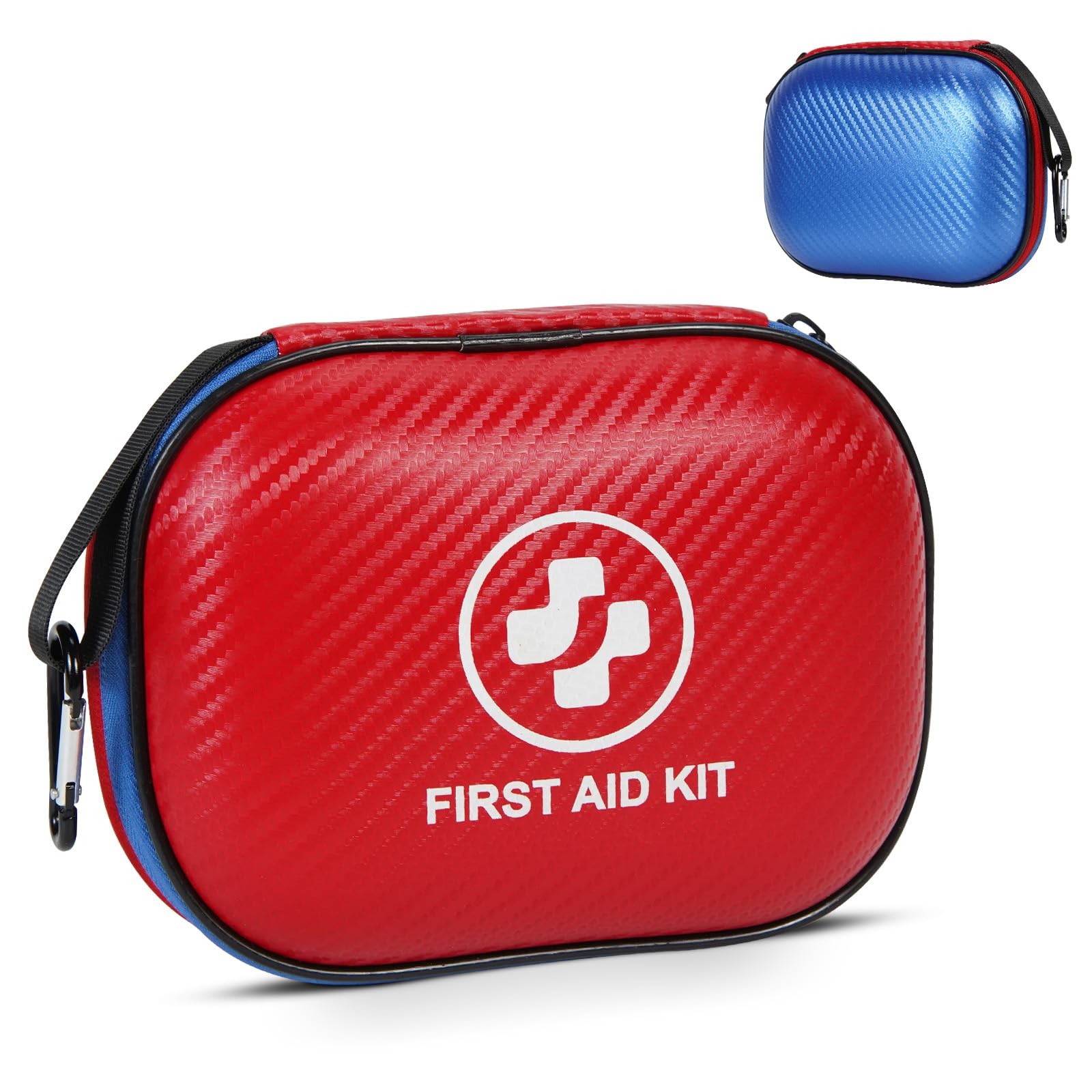 Small First Aid Kit – 185 Pieces Waterproof Emergency Kit for Home, Car, Offi…