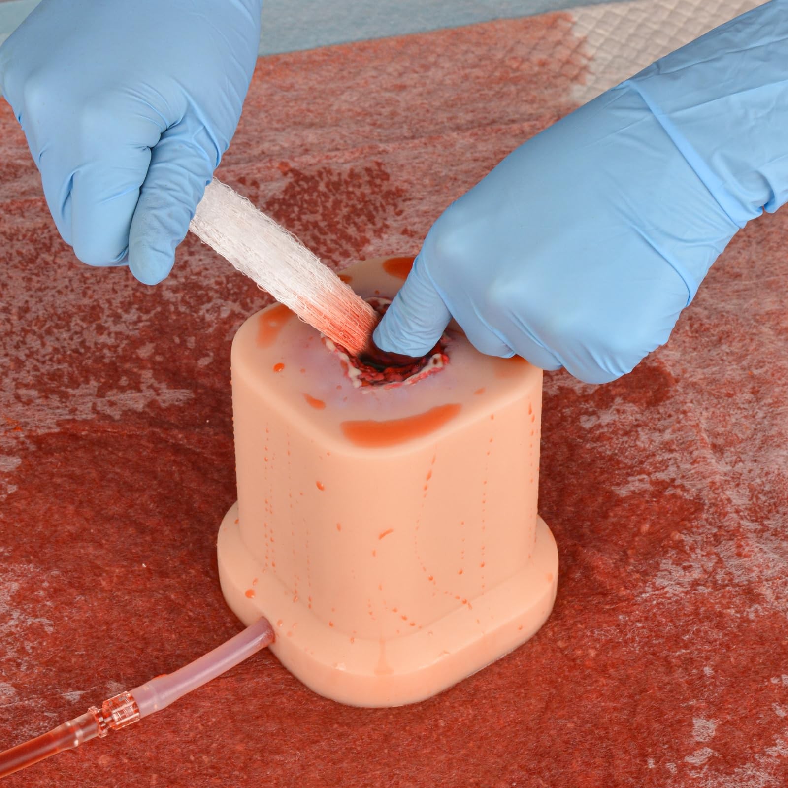 Wound Packing Trainer Kit, Stop The Bleed Training Kit for Hemorrhage Control…