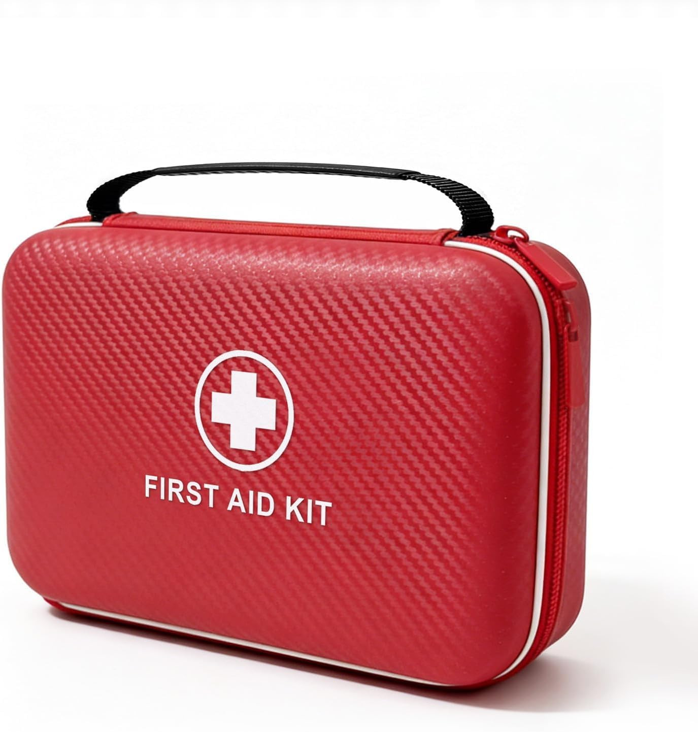 First Aid Kit – Smart Compartments Medical Kit with EVA Hard Shell, Large Capaci