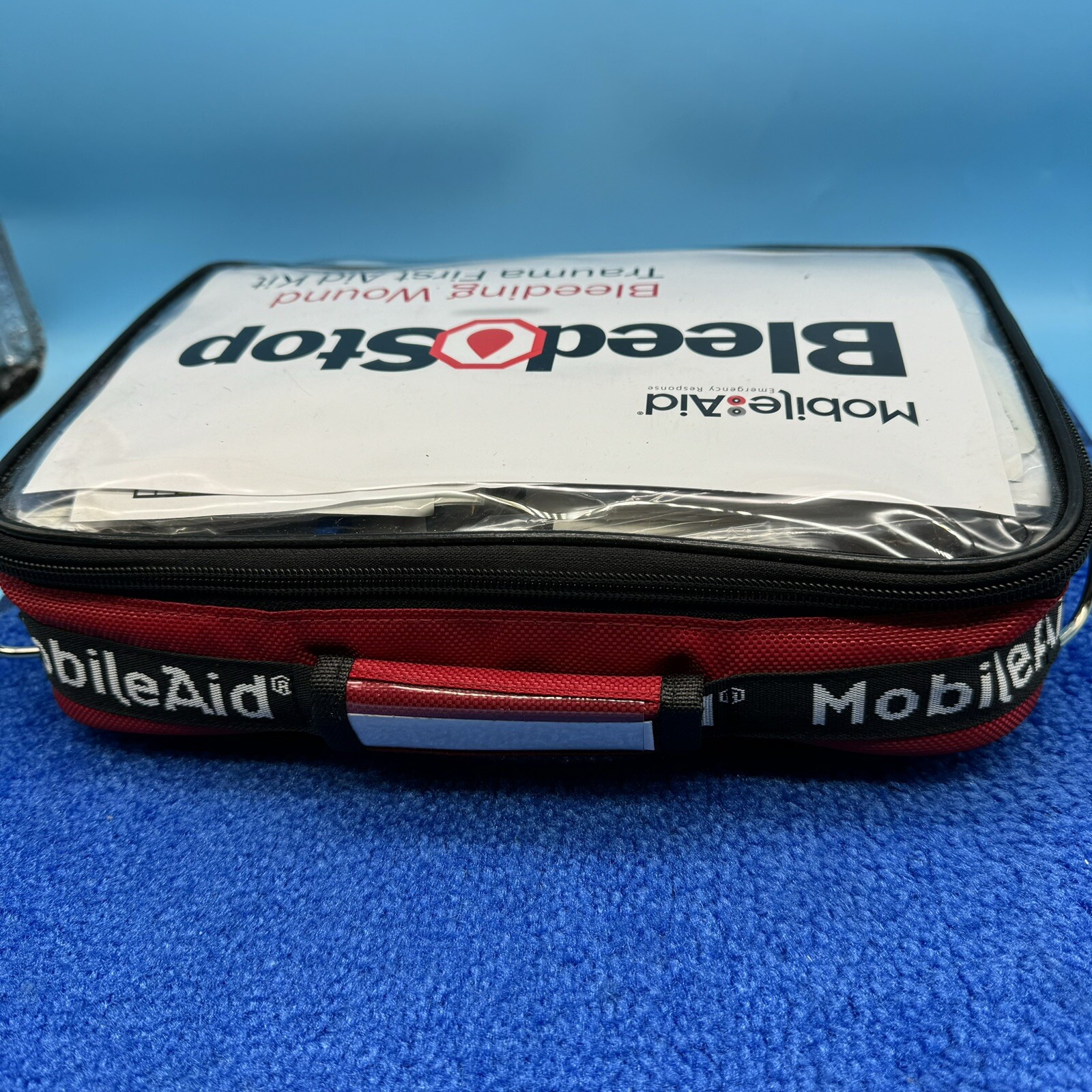 MobileAid BleedStop Double Bleeding Control & Wound 2-Person Trauma Bag – 32720