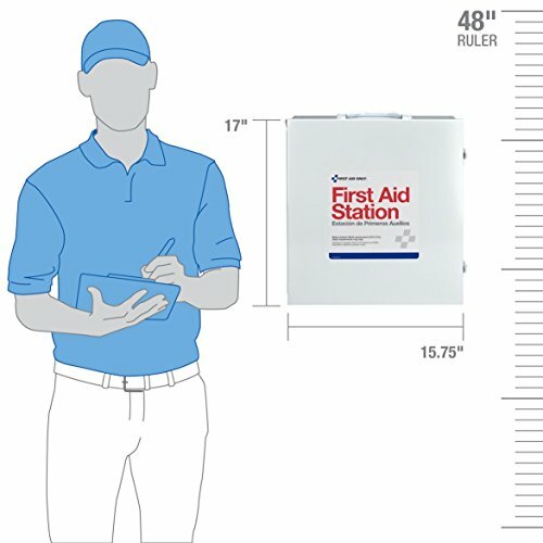 First Aid Only 100 Person 3 Shelf First Aid Steel Cabinet
