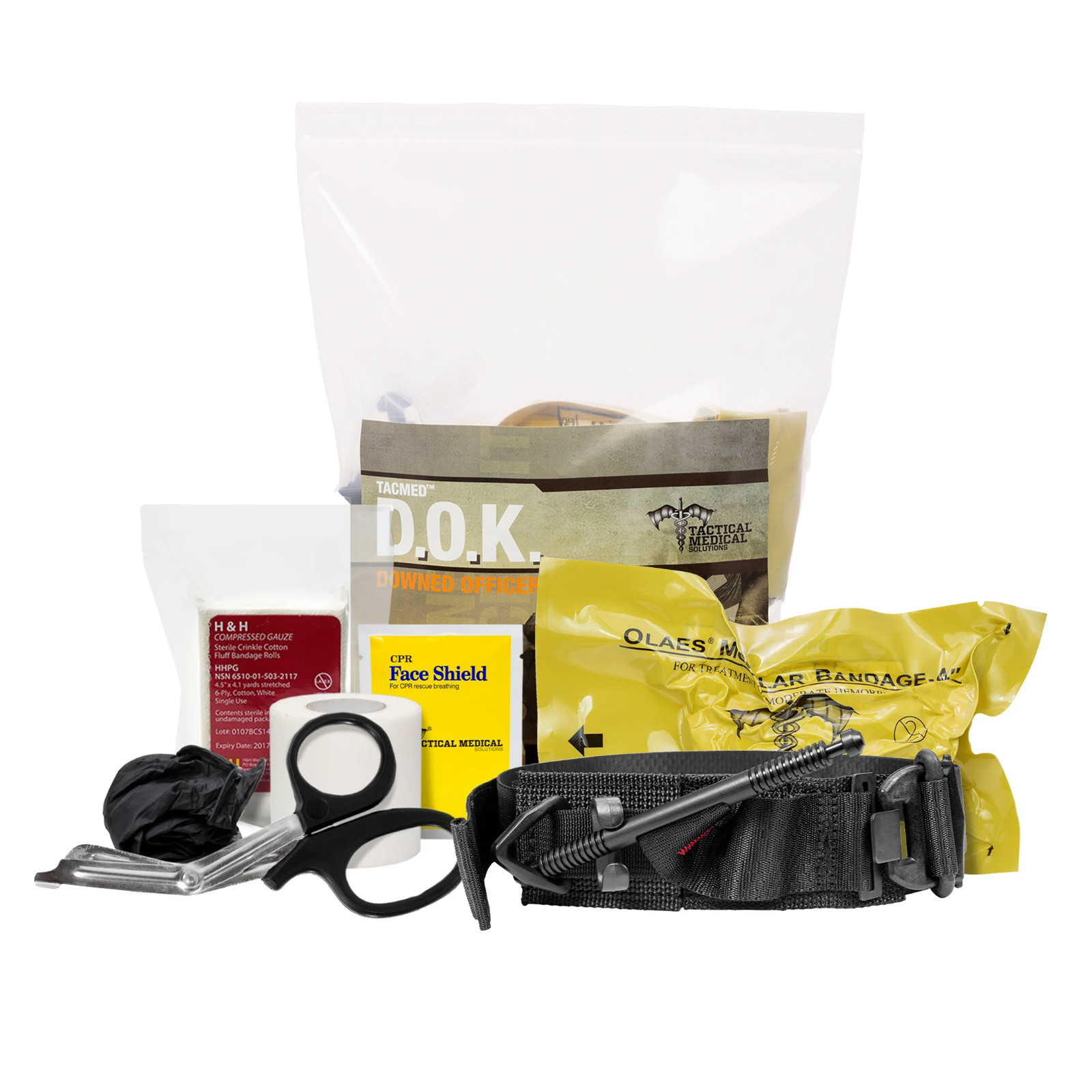 TacMed D.O.K. Downed Officer Kit w/ SOFTT-W Tourniquet