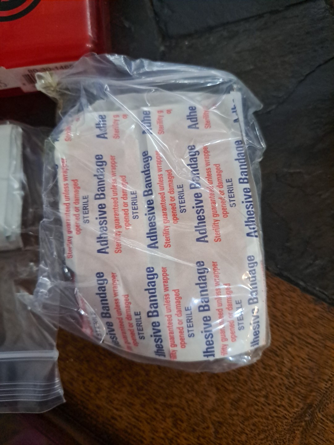 UST Watertight First Aid Kit 1.0. Never Used. Bandages,tape, Antiseptic Wipes