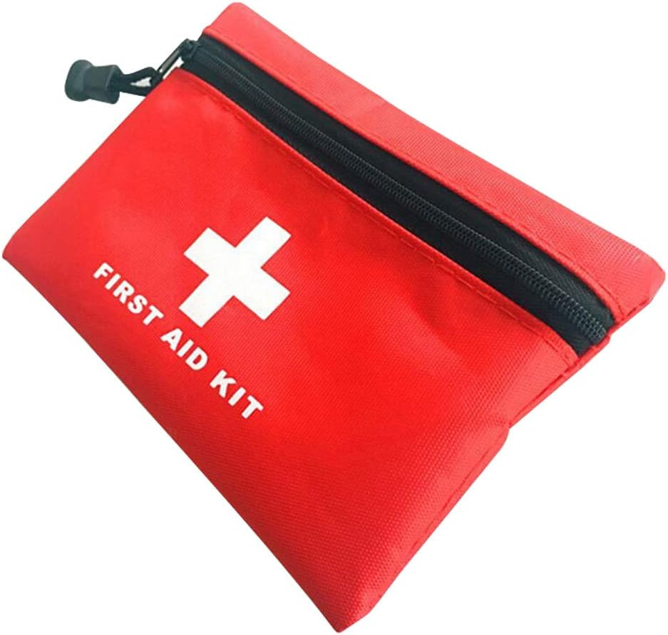 Mini First Aid Kit Empty, Travel Empty First Aid Kit Pouch Bag for Emergency at