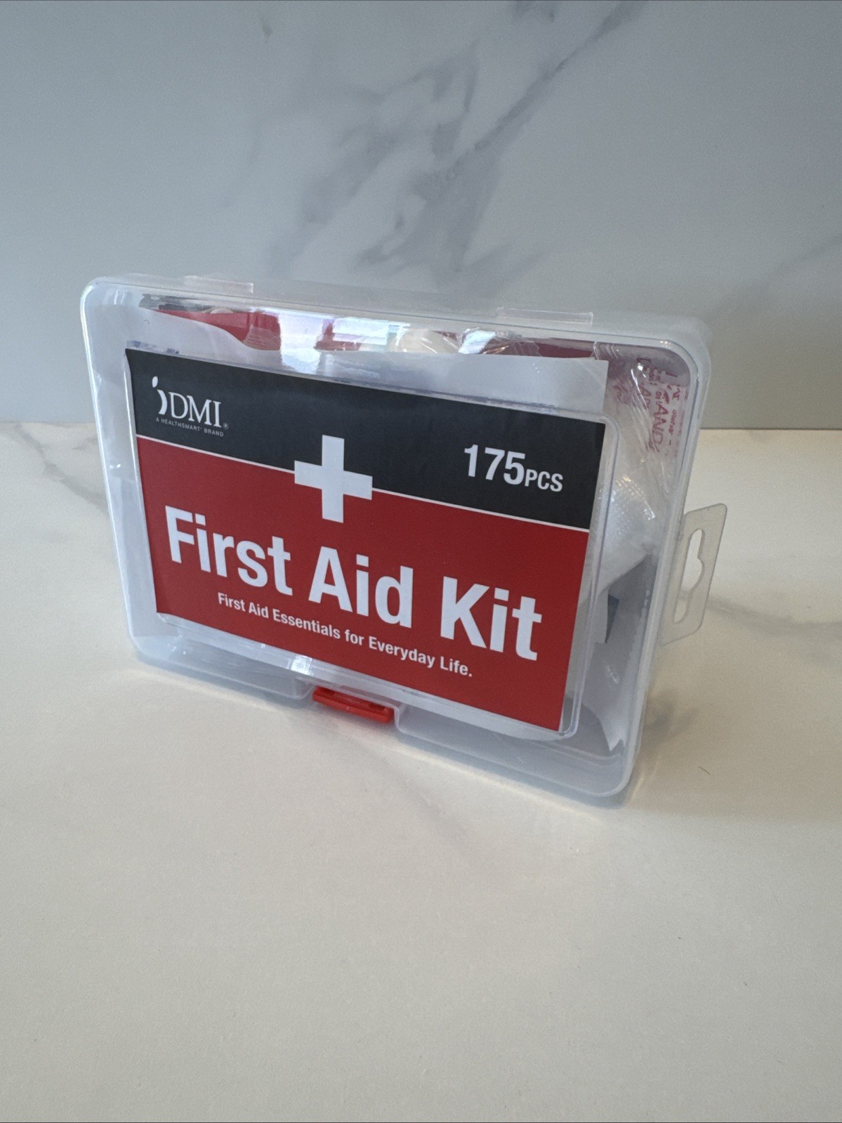 DMI 175-Piece First-Aid Kit, All-Purpose Use for Minor Cuts & Scrapes Bandages