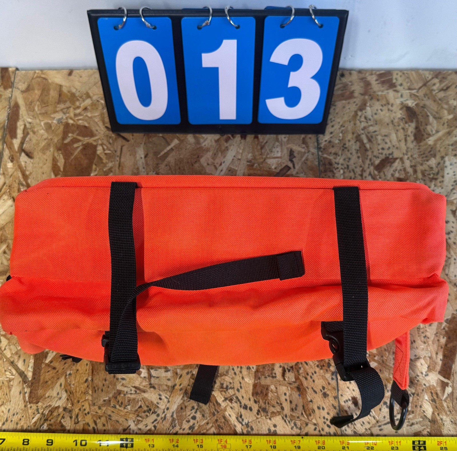 TRUE NORTH GEAR First Responder Bag – ORANGE Firefighter Fireman