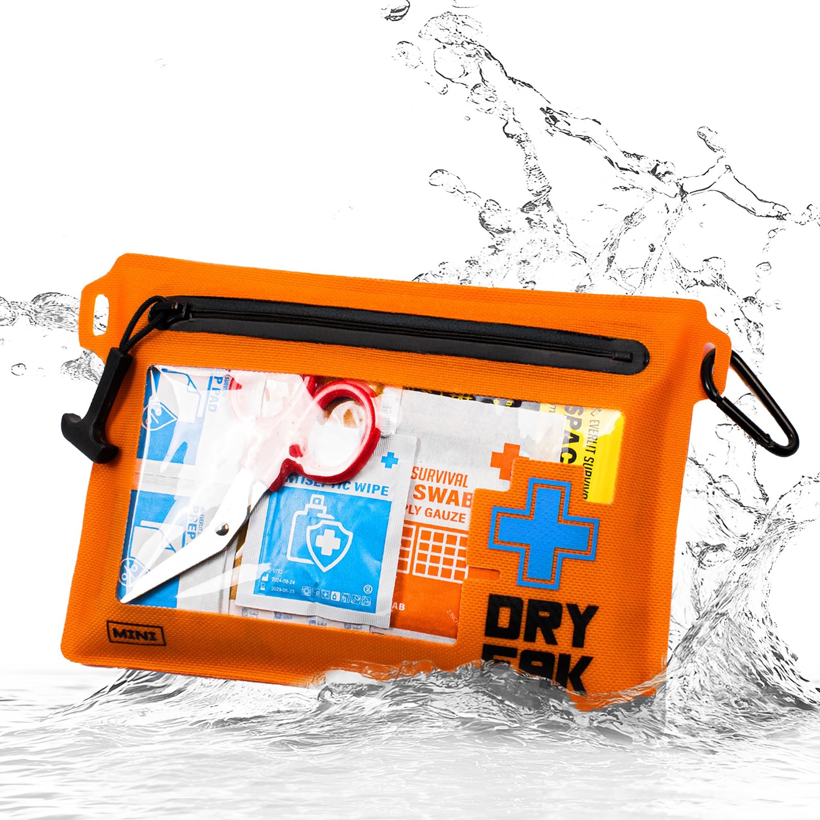 EVERLIT Ultralight Waterproof First Aid Kit, Boat Orange