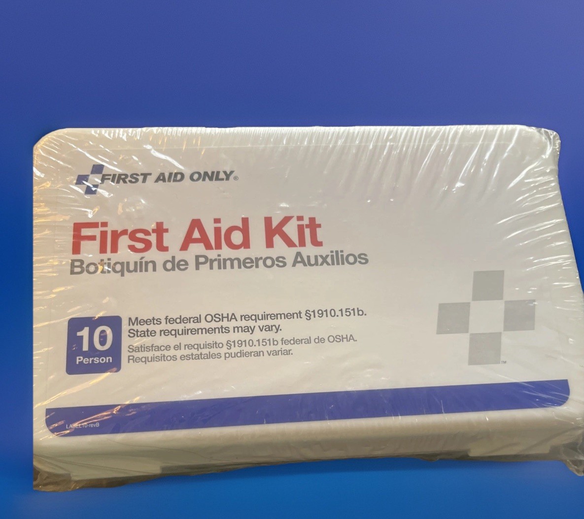 First Aid Only – First Aid Kit 10 Person Plastic Case ANSI Class A 76 Pcs OSHA✅