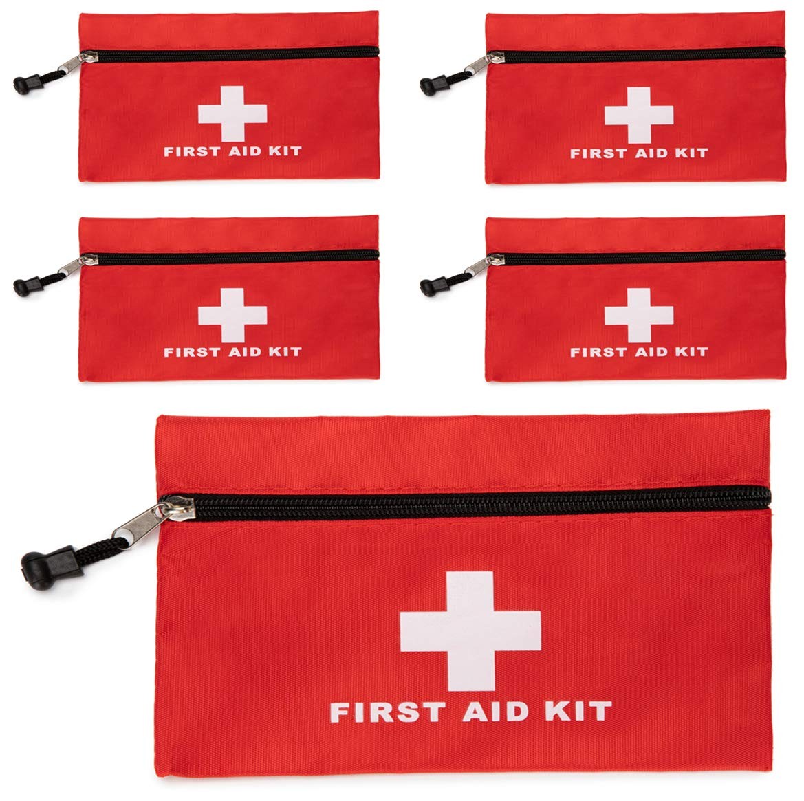 Red First Aid Bag Empty First Aid Backpack Empty Medical Storage Bag for Firs…