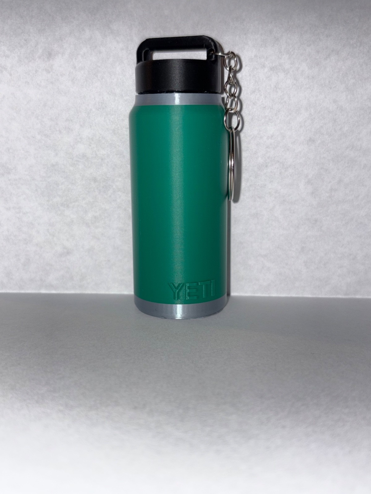 YETI Lip Balm Holder Keychain Twist Cap Key Ring Solid Multicolor 3.8in