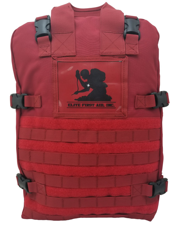 ELITE FIRST AID Stomp Medical Kit STOCKED Trauma Advanced Medical Care RED