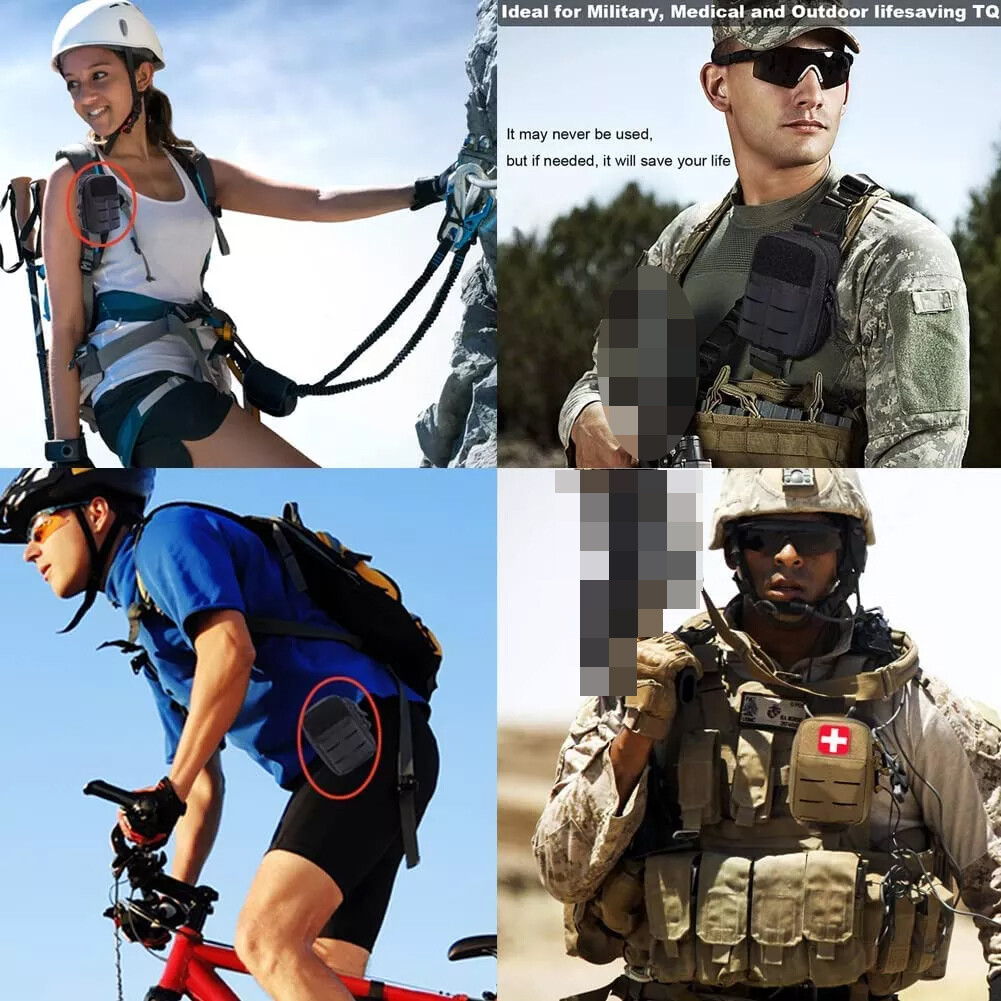 Tactical Molle Pouch Military Waist Bag EDC Outdoor Medical Molle Tool Pack Case