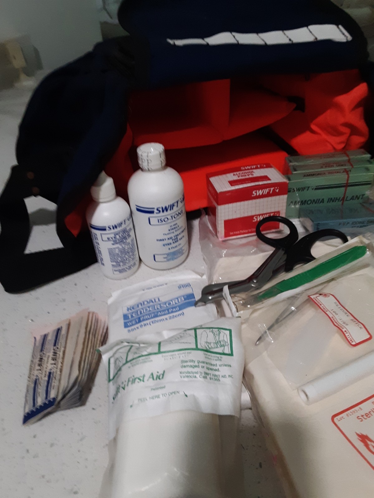 Pre-Owned Vintage Paremedic First Aid Bag, Stocked