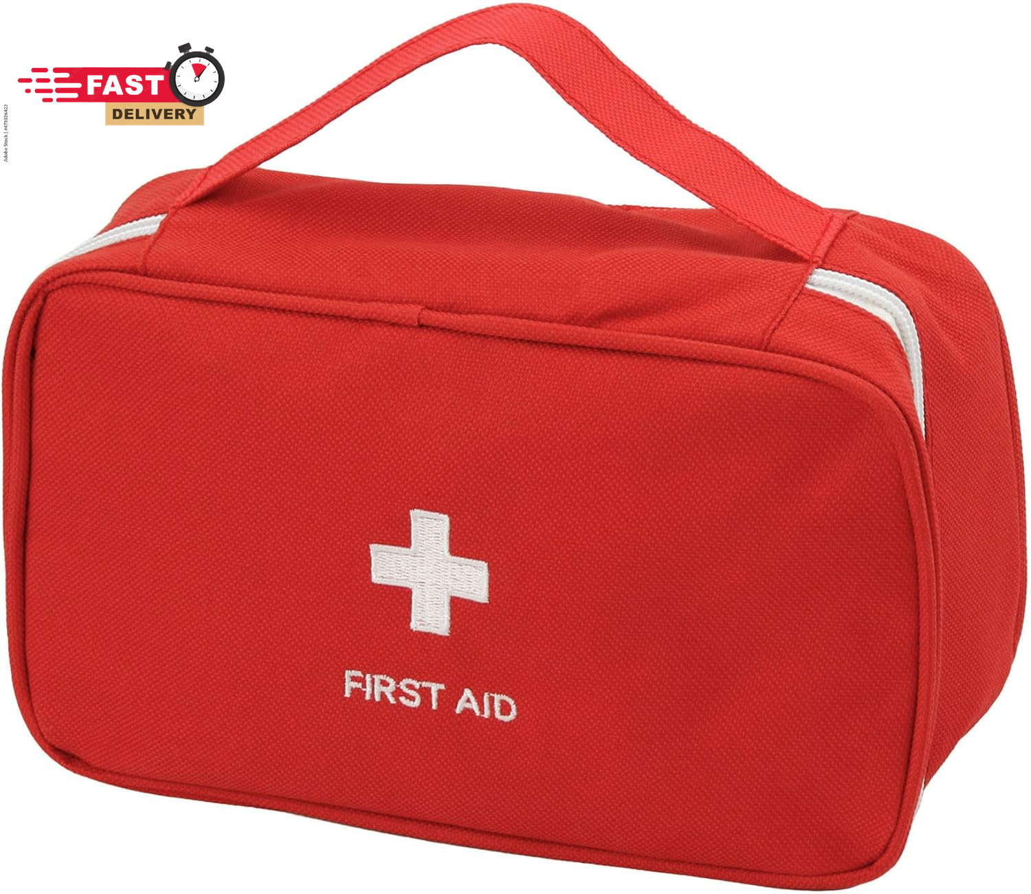TOPASION Portable Empty First Aid Kit Bag, Travel Medicine Pouch, Small Medical