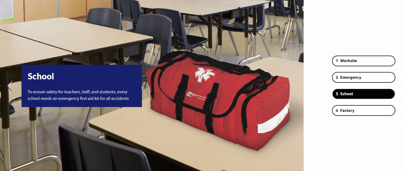 Complete 415pc Emergency First Aid Trauma Kit Bag Reflective Red Use for all use