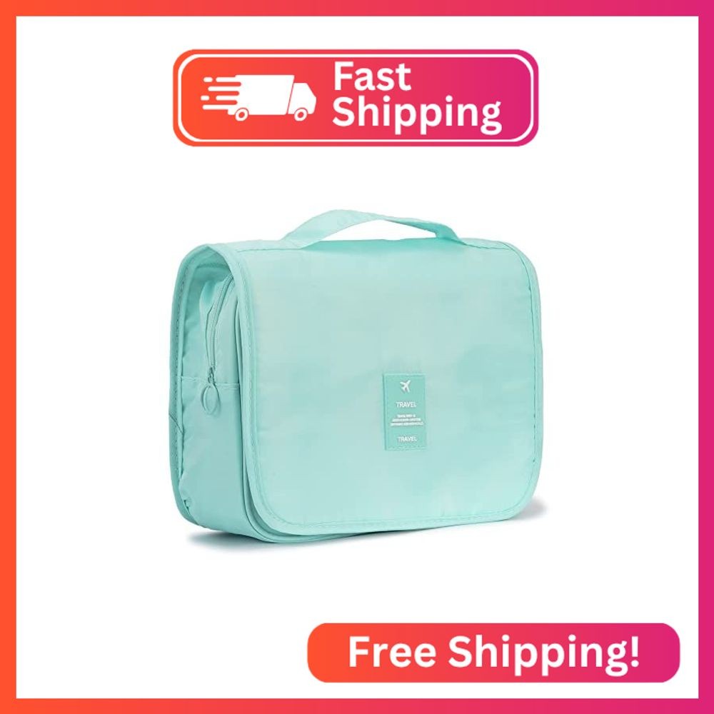 L&FY Multifunction Portable Travel Toiletry Bag Cosmetic Makeup Pouch Toiletry C