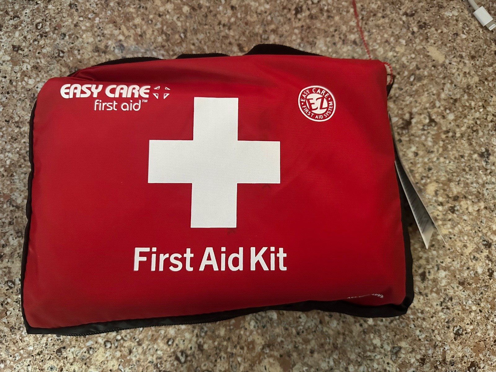 Easy Care Complete First Aid Kit 200 Piece Red Pouch Case – Brand New
