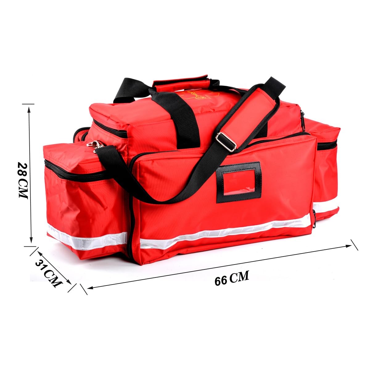 Large Capacity First Aid Responder Bag Empty EMT Trauma Bag,Emergency Supplie…