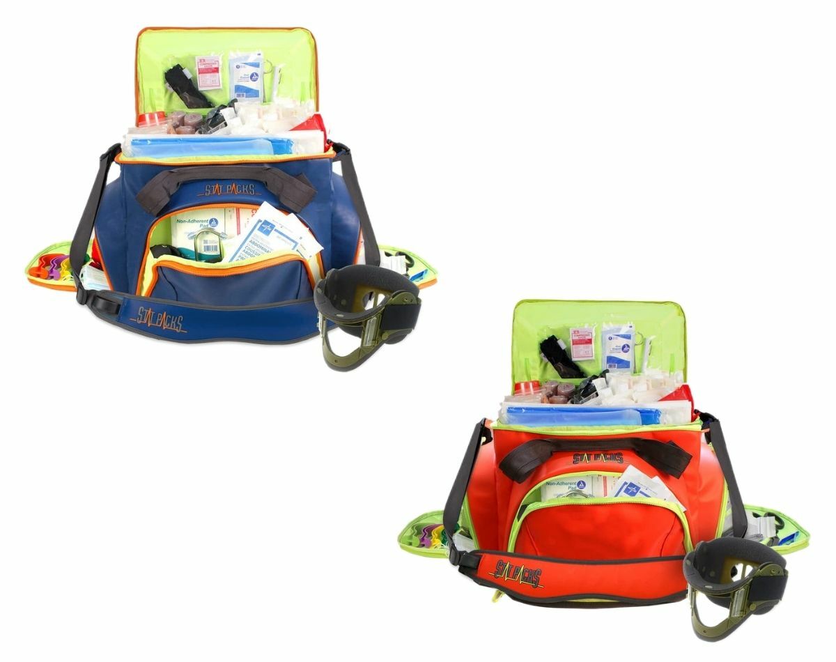 Ever Ready First Aid StatPacks Extra Large Fully Stocked EMT Premium Trauma Bag