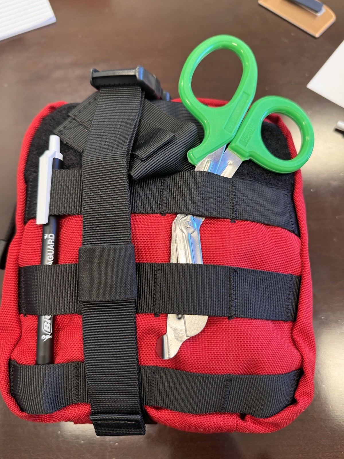 Family First Aid Kit Emergency Medical Bag, Fully Stocked