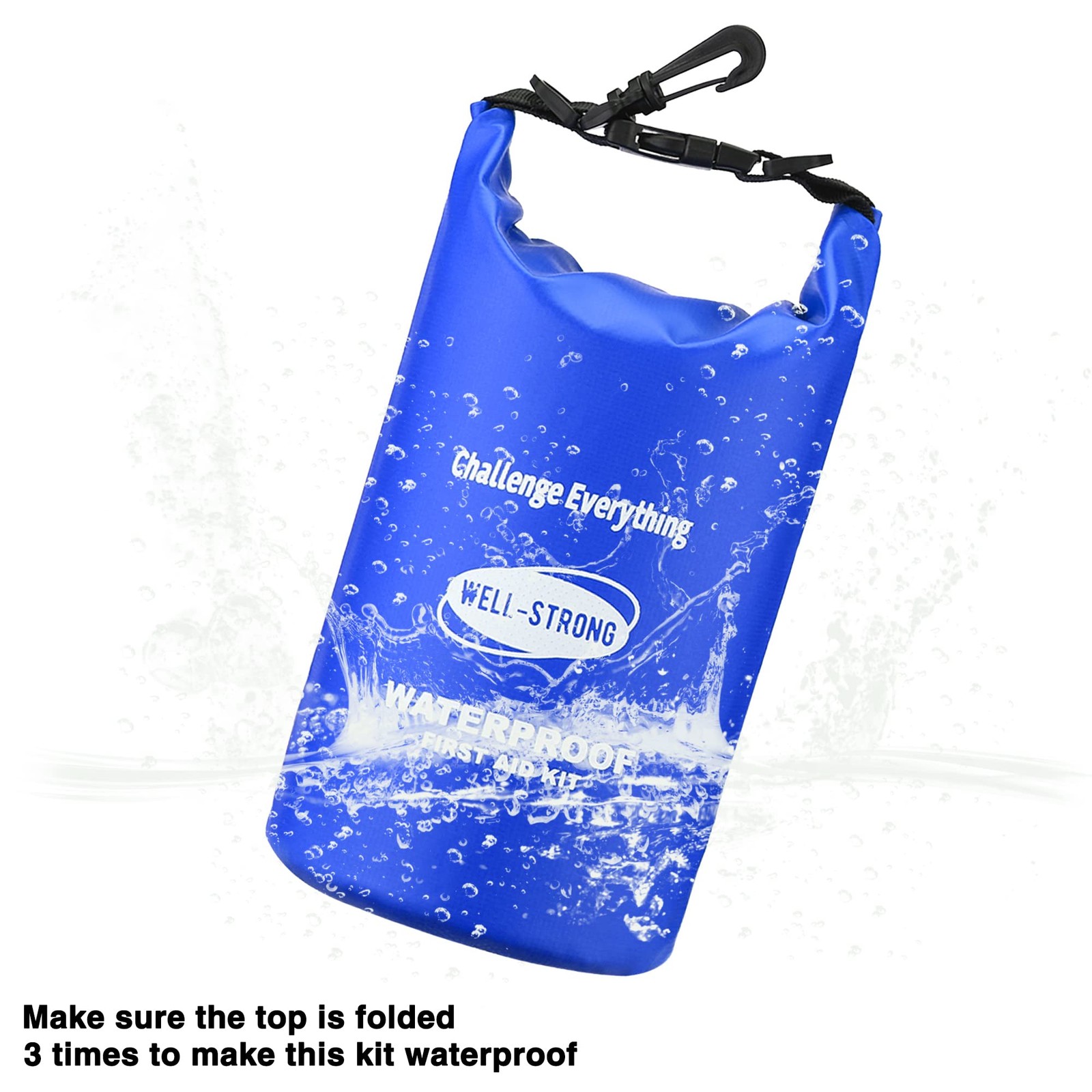 Waterproof Boat First Aid Kit Emergency Outdoor Blue