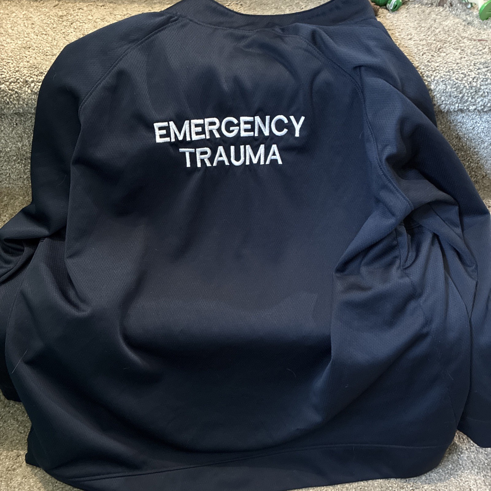 Emergency Trama Capital Health Anita RN Jacket Rare
