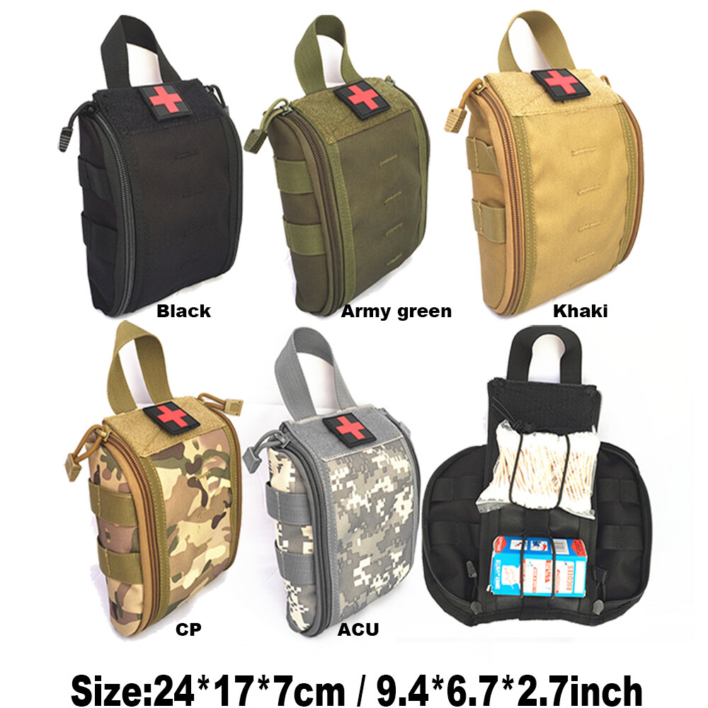 Tactical Molle Medical First Aid Kit IFAK Pouch Emergency EMT EDC Trauma Bag US