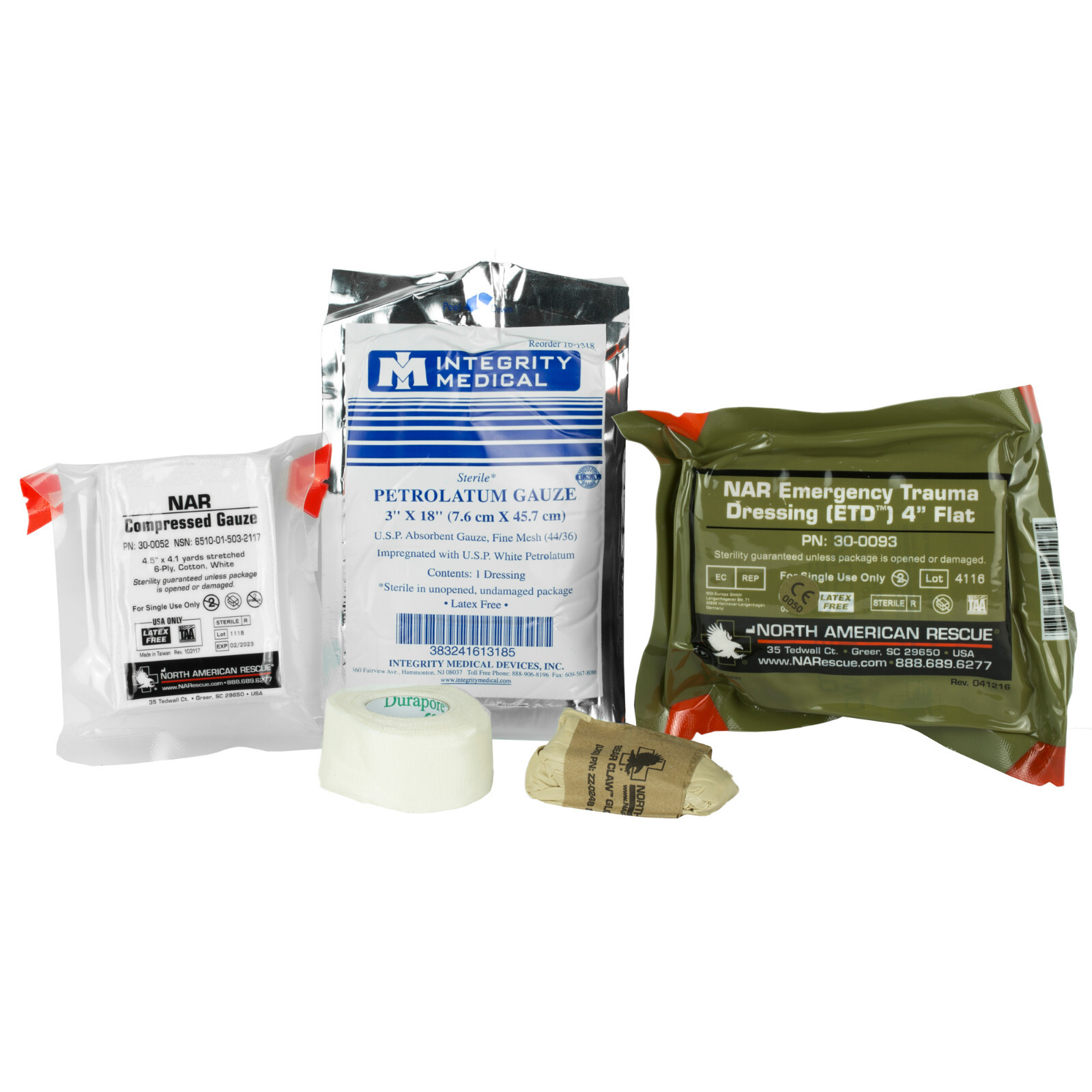 NAR North American Rescue – Individual first aid kit, Responder