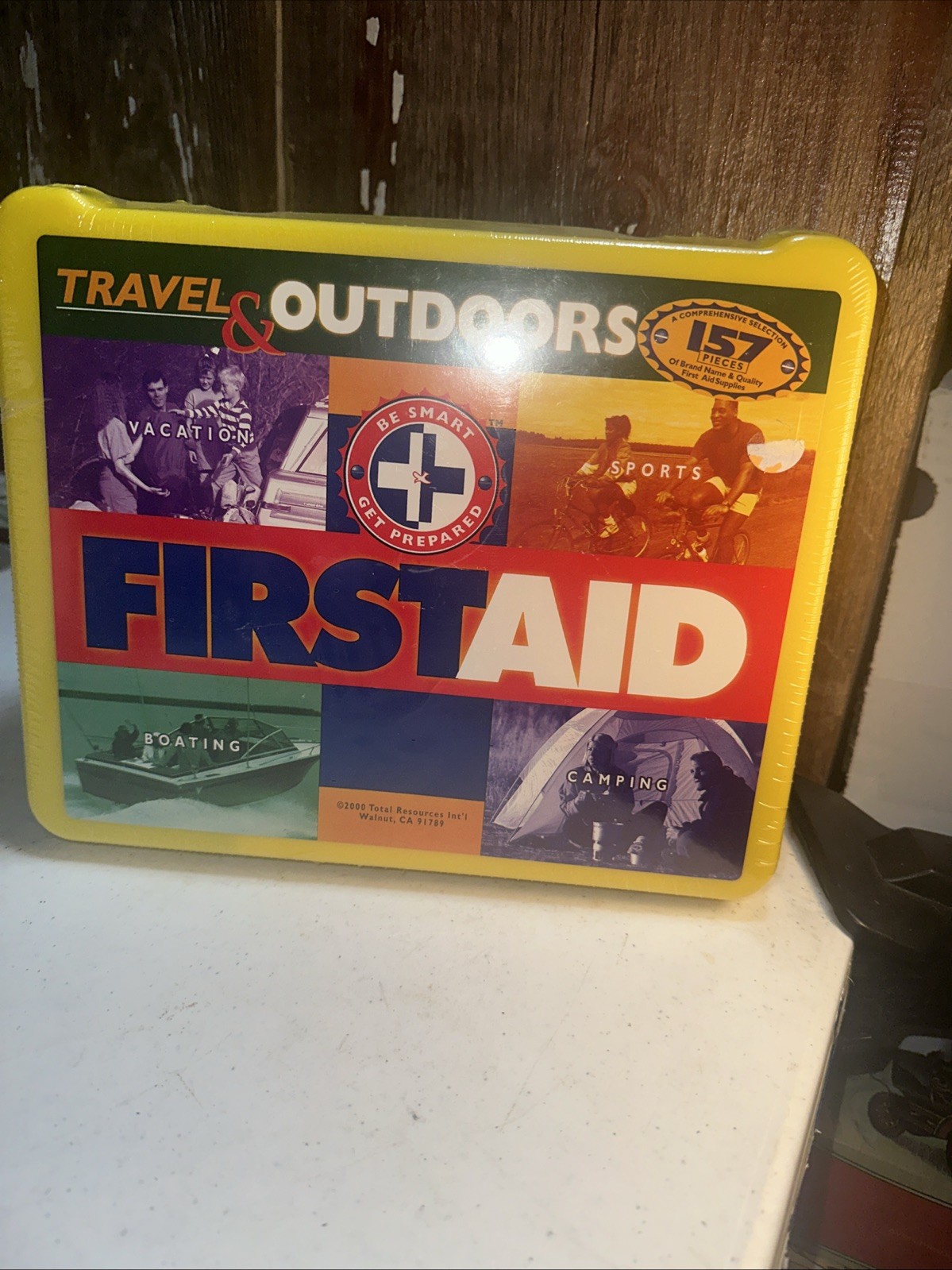 Total Resources Int’l Brand New 2000 Release Sealed 157 Piece First Aid Kit