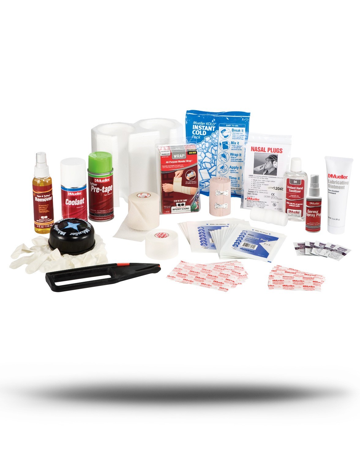 Mueller First Aid Refill Kit Athletic Training Sports Medical Kit