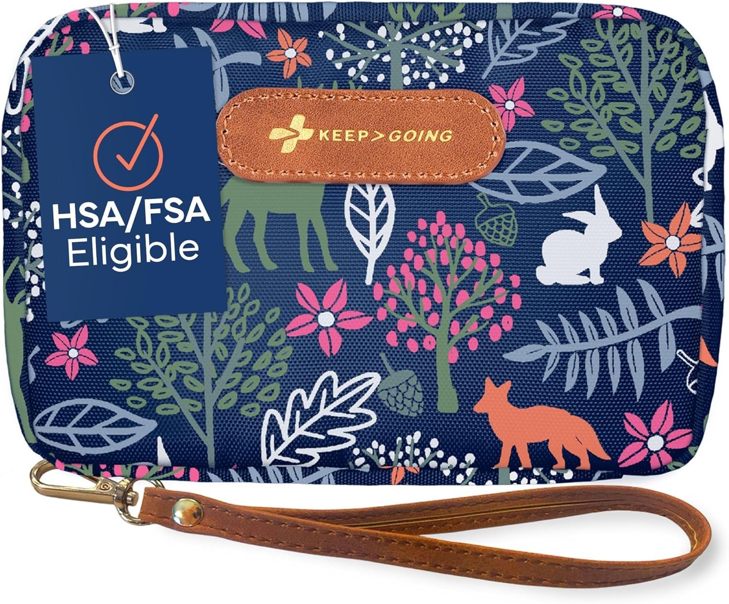 Kids' 130-Piece TSA-Approved Mini First Aid Kit – Perfect for On-the-Go Safety