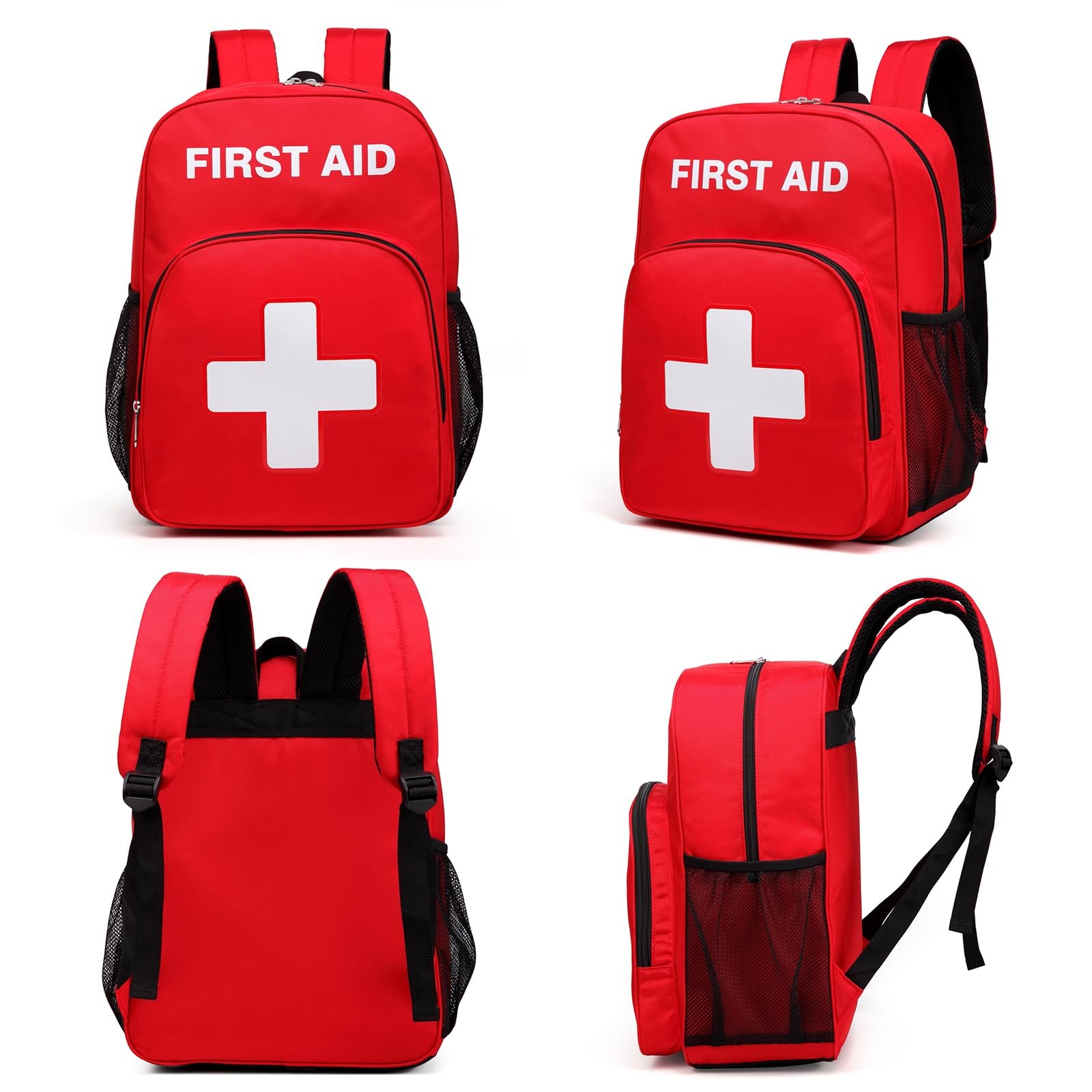 First Aid Backpack Emergency Medical Empty Waterproof Survival First Responde…