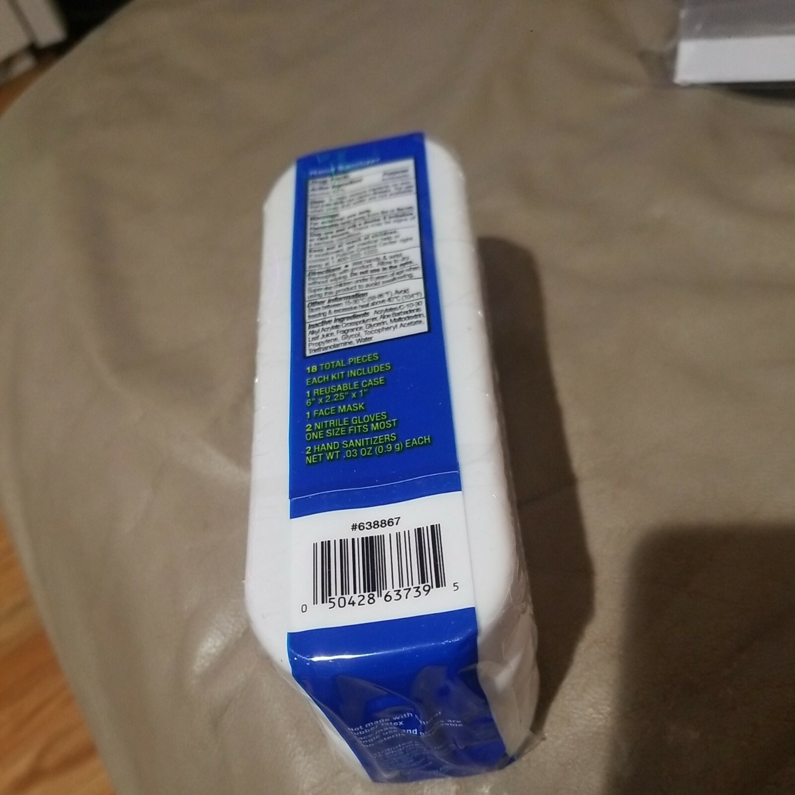 New sealed ! CVS Health On-The-Go Safety & Sanitizing Kit, 3 CT